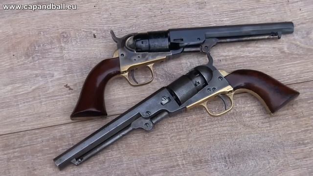 Shooting the 1862 Colt Pocket Navy - original vs repro смотреть онлайн