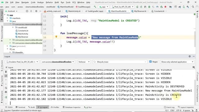 10 ViewModel and LiveData | Separation of Concerns | Android App Development in Kotlin смотреть онлайн