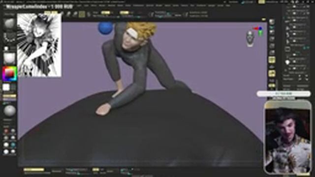 СКОЛЬКО СТОИТ шмот НАРУТО? Скульпт в Zbrush смотреть онлайн