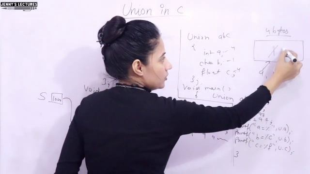 C_114 Unions in C | C Language Tutorials смотреть онлайн
