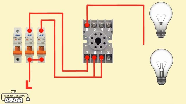 8 pin timer relay wiring diagram смотреть онлайн