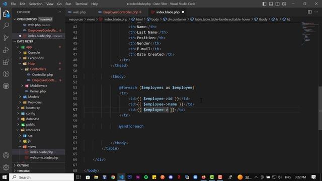 Date Filters in Laravel 10 смотреть онлайн