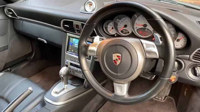 Porsche 911 997 Turbo Gen 1 Titanium Exhaust Quad Tail Pipes Cold Start Basalt Black