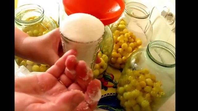 Компот из черешни на зиму. Cherry compote for winter смотреть онлайн