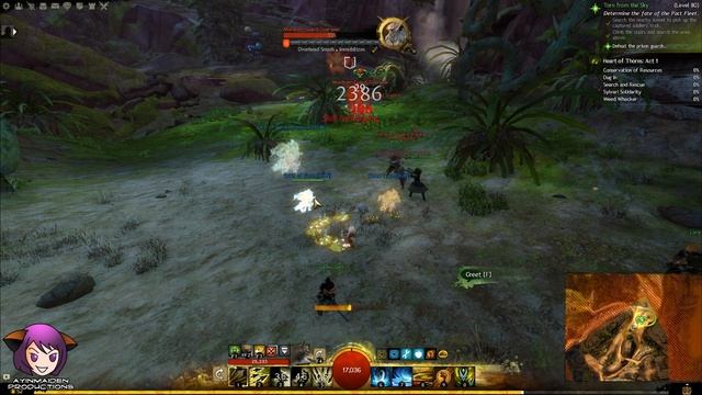 Guild Wars 2 - Heart of Thorns Act 1 - 02 Search and Rescue, Weed Whacker смотреть онлайн