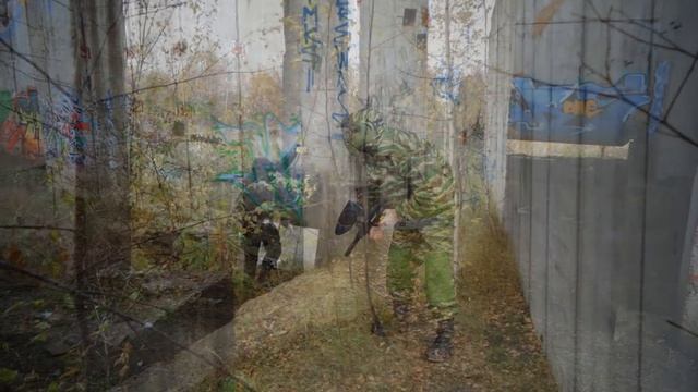 Игра. Пейнтбол в Саранске. 15.10.2016. бой. смотреть онлайн