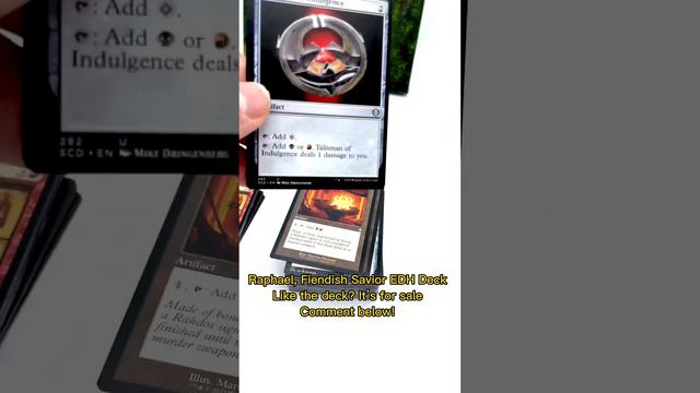 MTG Raphael, Fiendish Savior Rakdos Devil Budget EDH Commander Deck for sale! смотреть онлайн