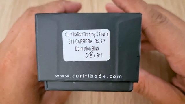 CURITIBA64 PORSCHE CARRERA RS 2.7 1973 1/64 : UNBOXING & REVIEW смотреть онлайн