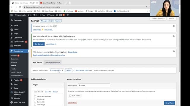How to add custom links to menu on your WordPress site? смотреть онлайн
