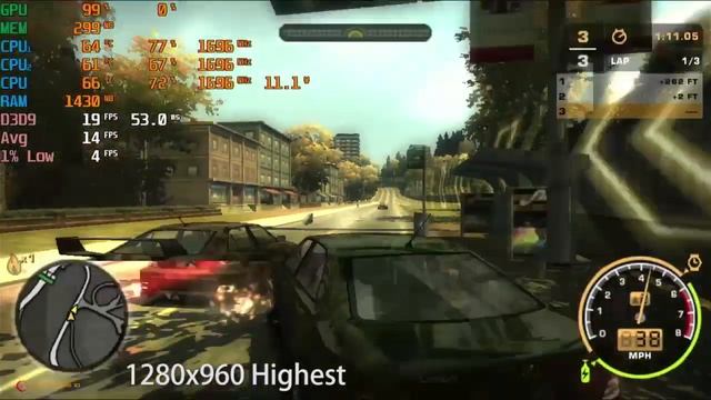 Need For Speed: Most Wanted | 2GB RAM | Intel Celeron 1005M | Intel HD Graphics смотреть онлайн