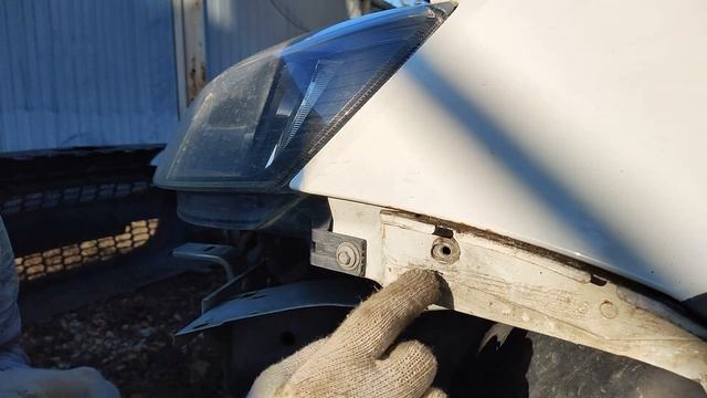 Коррозия под передним бампером Калина кросс смотреть онлайн