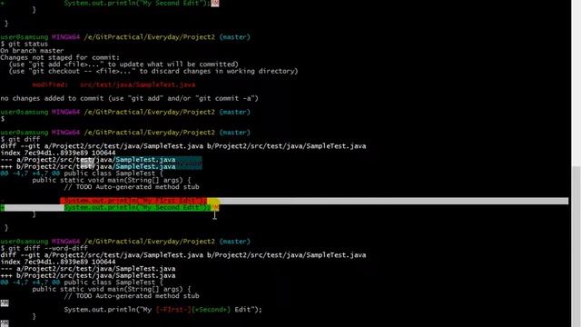 12.2. Git Practical Walkthrough - Git Everyday commands смотреть онлайн