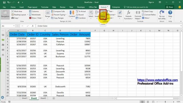 How To Condense Empty Rows / Columns In Excel
