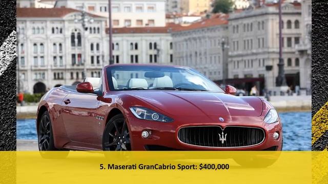 TOP 10 most expensive MASERATI cars смотреть онлайн