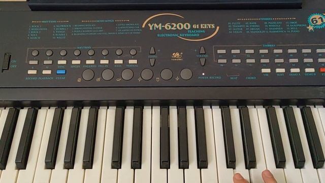 Синтезатор Yongmei YM-6200 смотреть онлайн