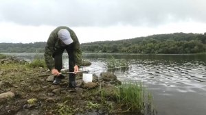Ловля леща на сало .Снасть Процесс ловли.