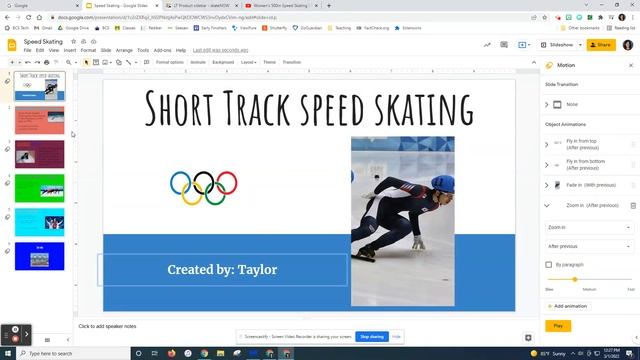 Google Slides: How to insert Animations & Hyperlinks смотреть онлайн