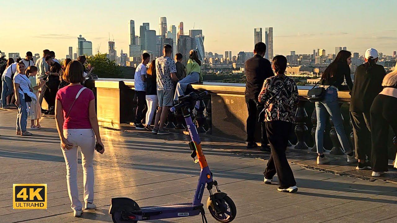 Воробьевы горы - прокатимся на канатной дороге через Москва-реку смотреть онлайн