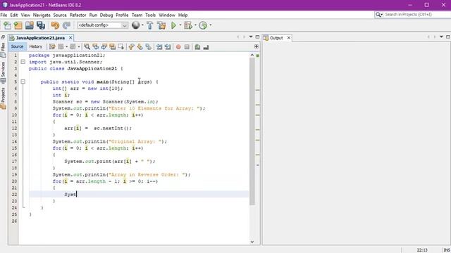 Write a Java Program to Print Element of Array in Reverse Order Video Tutorials смотреть онлайн