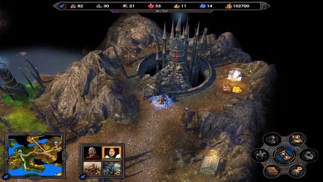 Heroes of Might and Magic V - Heroic - Necropolis: The Necromancer - Mission Five: Lord of Heresh смотреть онлайн