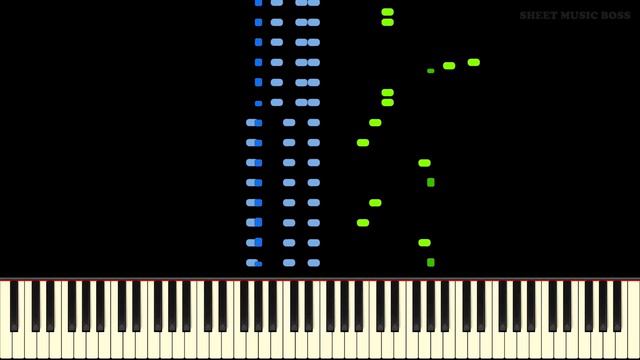 The Asteroid Field (from Star Wars Episode V: The Empire Strikes Back) - Piano Tutorial смотреть онлайн