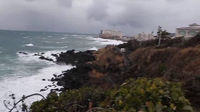 제주도 용두암 Jeju Island 폭설 풍랑 [ 몽셔날 투어 그라피 - Mongtional tour Graphy ] смотреть онлайн