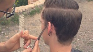 Как подстричь мужскую стрижку на кудрявые волосы/How to cut curly men's haircut