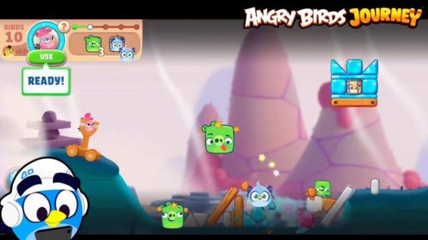 Angry Birds Journey Walkthrough / Levels 1051-1060 (Sacred Springs)