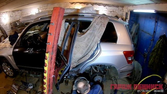 #21 [Mersedes GLK] Кузовной ремонт. Body Repair. смотреть онлайн