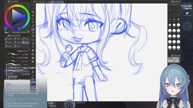 【DRAWING】Vtubers CHIBI! смотреть онлайн