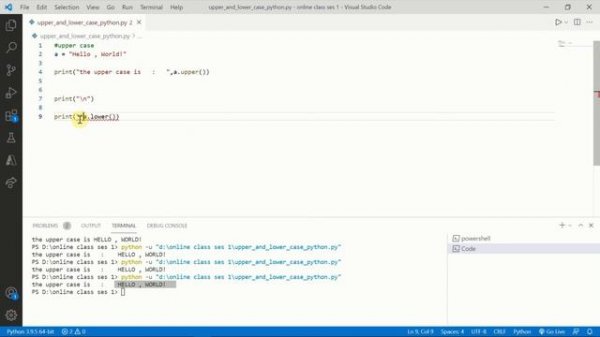 Python Strings Tutorial | How To Use Strings In Python | Python Programming | TECHI DINESH