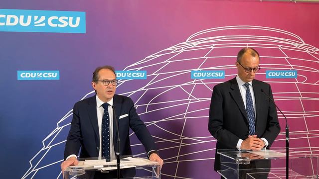 28. März 2023 | Live-Statement mit Friedrich Merz & Alexander Dobrindt смотреть онлайн