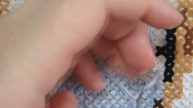 29❁Вышивка крестом❁Как я вышиваю печатный крест и болтология)) смотреть онлайн