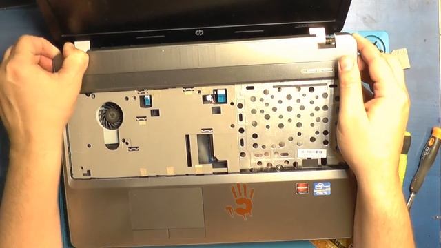 Разборка ноутбука ноутбука HP ProBook 4530s. смотреть онлайн