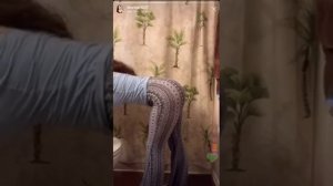 Bbystar twerking on IG Live