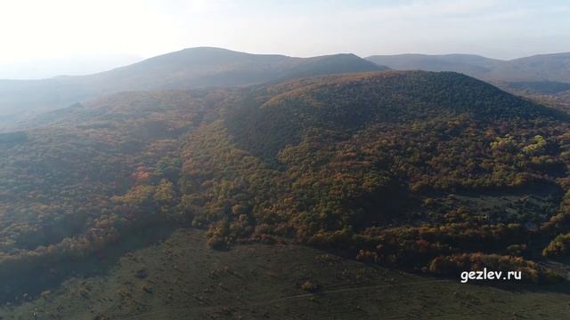 Село Широкое, Севастополь, Балаклавский р-н, Крым. Вид с высоты птичьего полета.