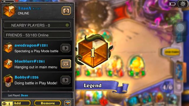 Rank 1 Legend Aggro Druid | Hearthstone Knights of the Frozen Throne смотреть онлайн