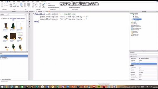 Day 1: Lua Scripting (Roblox Studio)