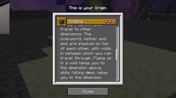 Voidling Origin - Minecraft Origins Explained