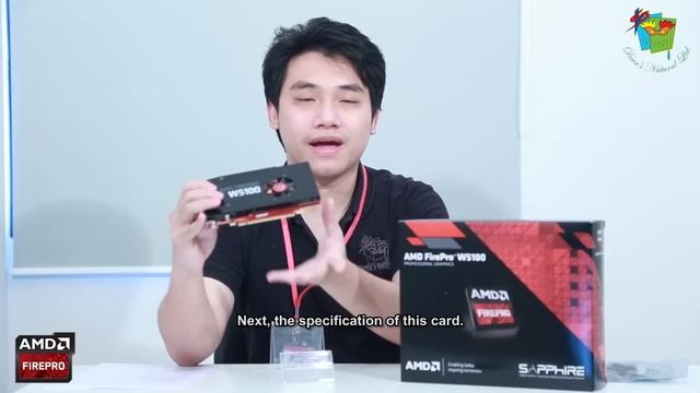 รีวิว ( review ) AMD FirePro W5100 ( English subtitle ) смотреть онлайн