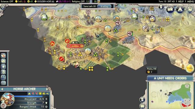Let's Play: Civilization V - Fall of Rome (Part 4) смотреть онлайн