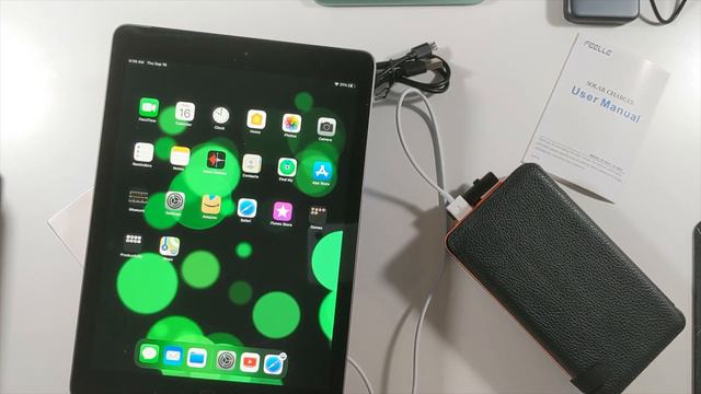 FEELLE 25000 mAh Solar Power Bank Review! смотреть онлайн