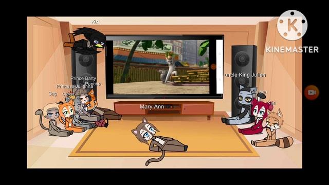 King Julien's old Friends/Energies & Parents React to penguin of Madagascar episode right-hand man. смотреть онлайн