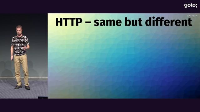 HTTP/3 is next Generation HTTP. Is it QUIC enough? • Daniel Stenberg • GOTO 2019 смотреть онлайн