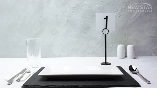Newstar Foodservice : Ring Clip Place Card Holder смотреть онлайн