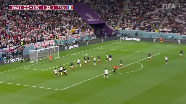 Giroud header wins it! | England v France | FIFA World Cup Qatar 2022 смотреть онлайн