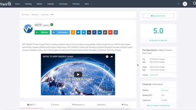 WPPENERGY - мобильные электро энерго станции на blockchain. смотреть онлайн