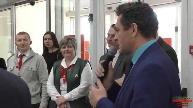 Открытие 200-го АШАНА в России смотреть онлайн