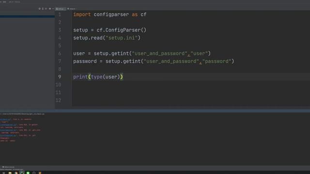 Python basic :EP.11 : การอ่านข้อมูล และ ใช้งาน ไฟล์ ini смотреть онлайн