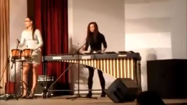 A Night In Tunisia - Поперечная Алла (маримба) смотреть онлайн